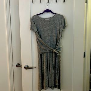 Rebecca Taylor gray tshirt dress